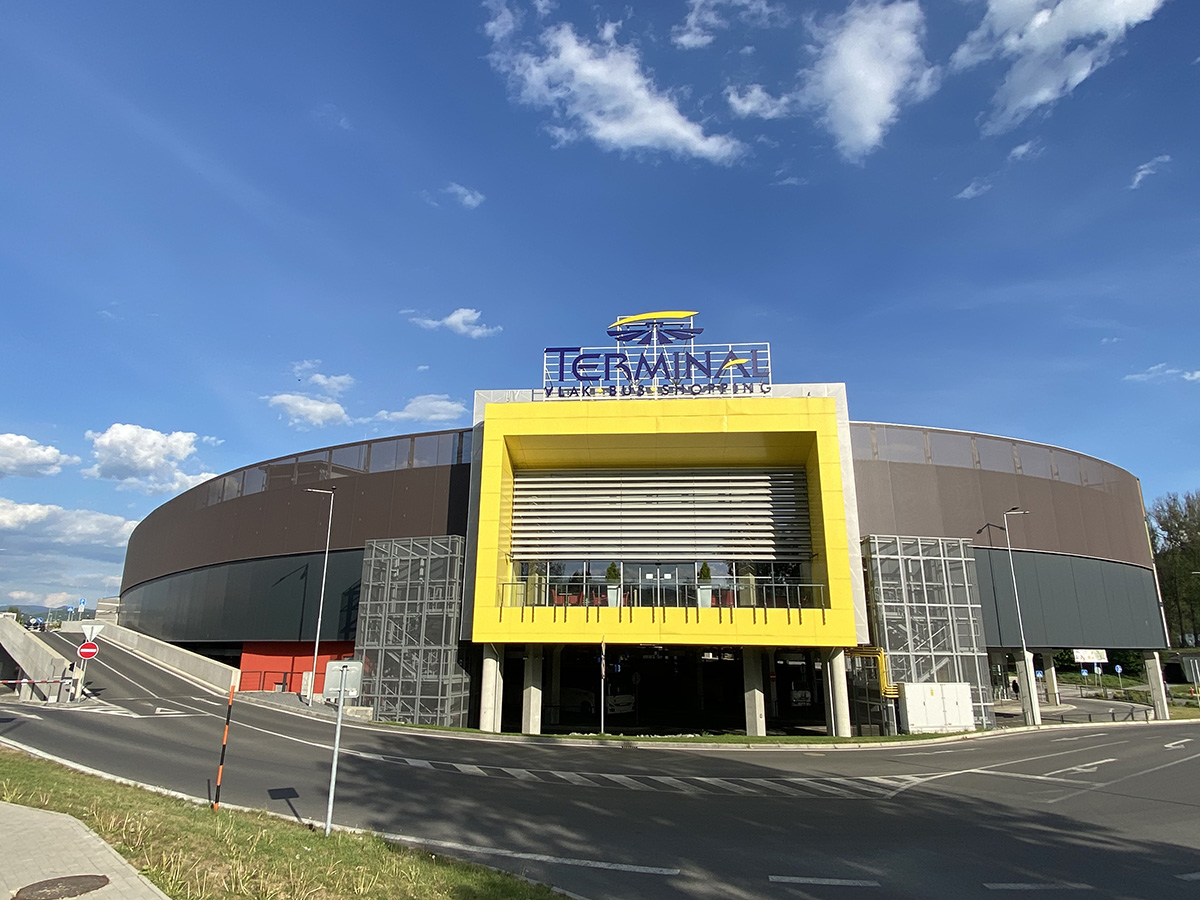 Terminal Banská Bystrica geodetická činnosť