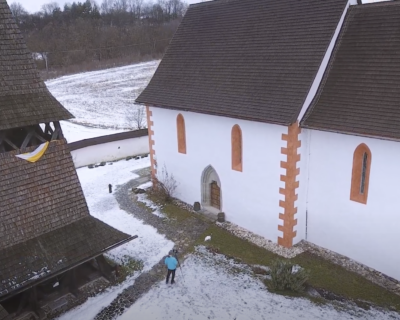 Laserové skenovanie Kostola sv. Martina v obci Čerín