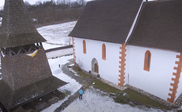 Laserové skenovanie Kostola sv. Martina v obci Čerín